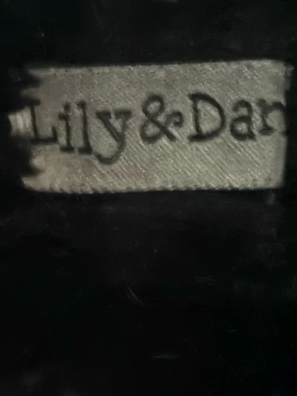 Lily & Dan Black Toddler Girls Star Print Faux‑Suede Winter Boots Size 11/12 EUC